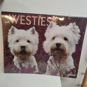Calender 2006 Just Westies New Sealed